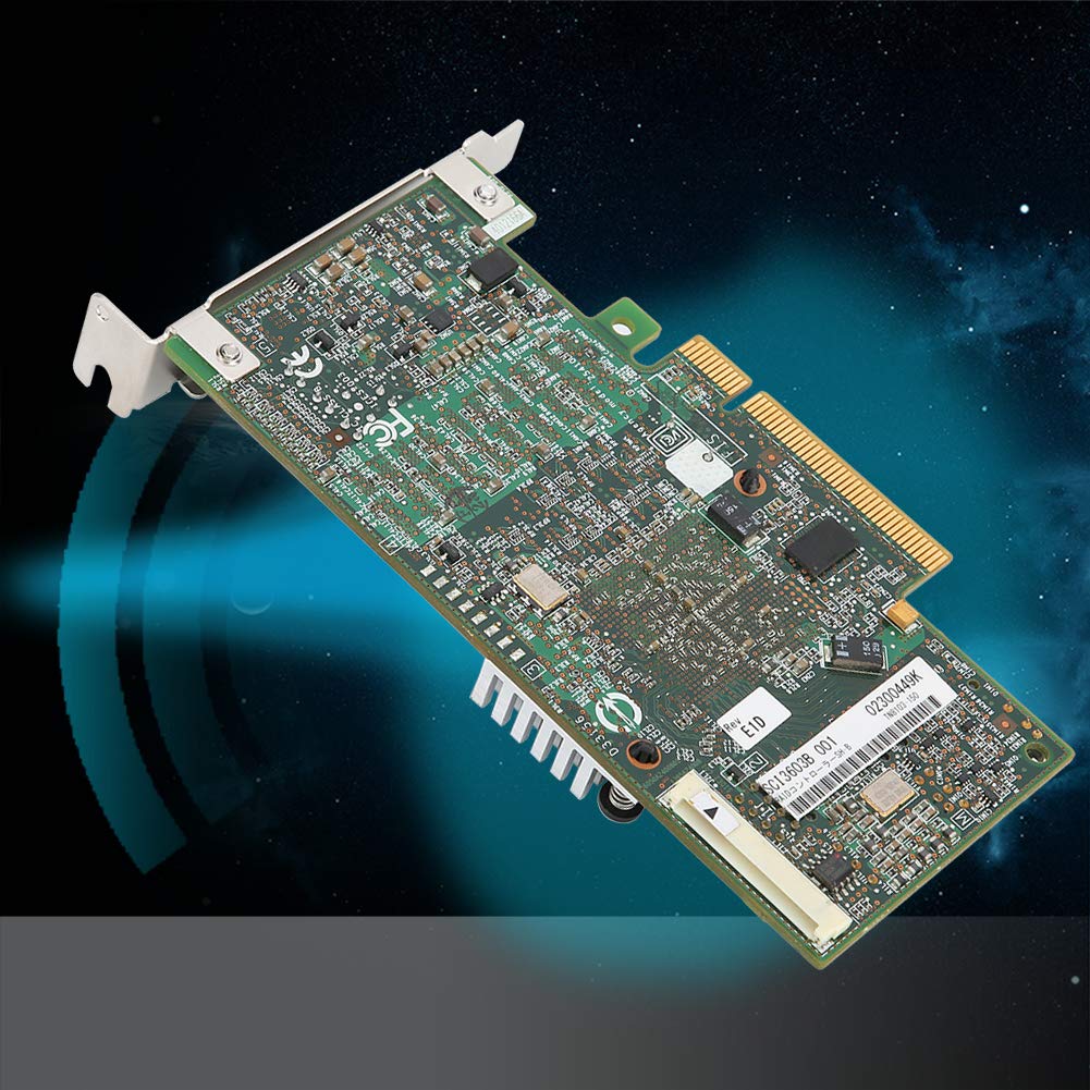 Akozon SAS LSI 9267-8i 2208 6 GB S 512 MB PCI-E 2.0 8 Porte SATA Controller SAS Raid di Espansione RAID0 1 10 Low Baffle