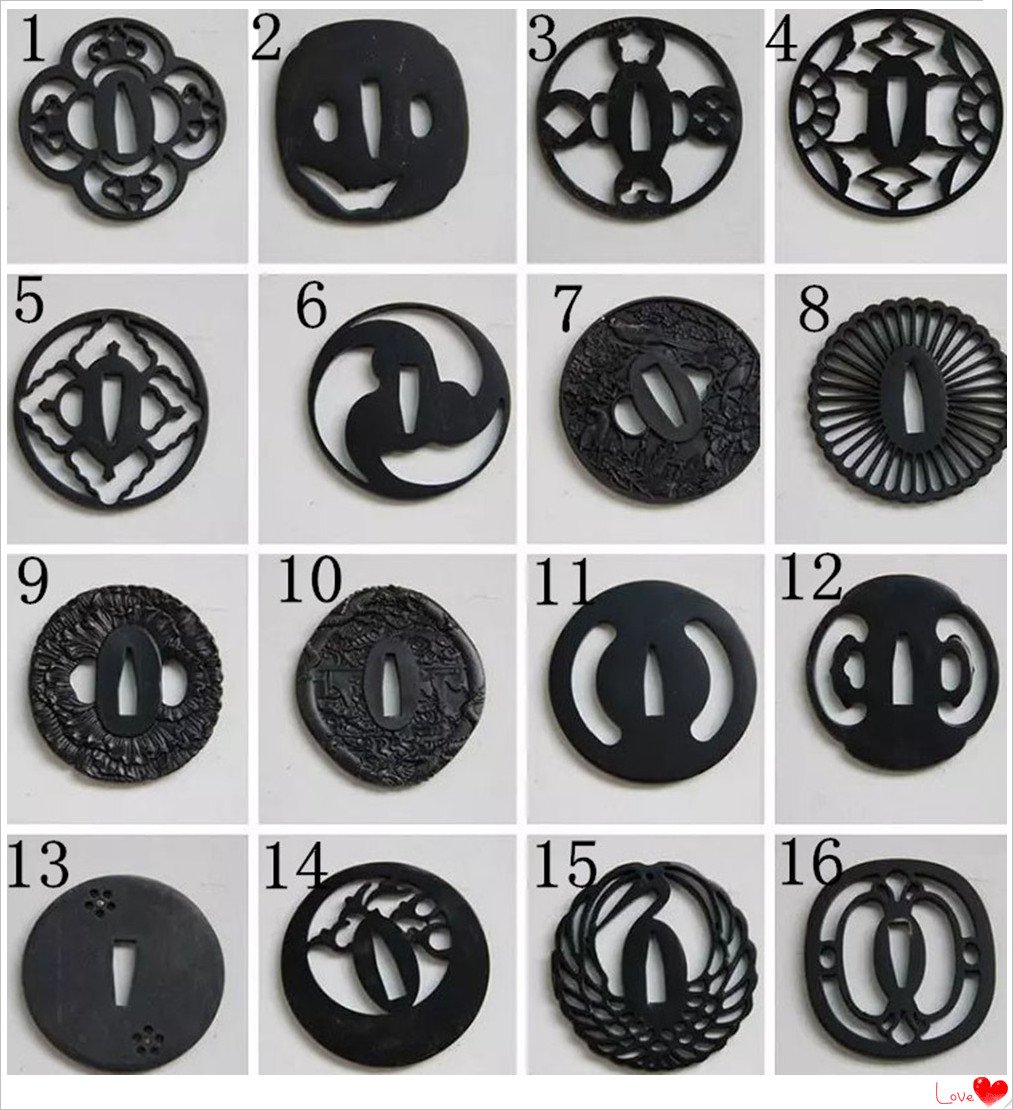 重めの鍔 Heavy tsuba for training 377g 重めの鍔 Heavy tsuba for