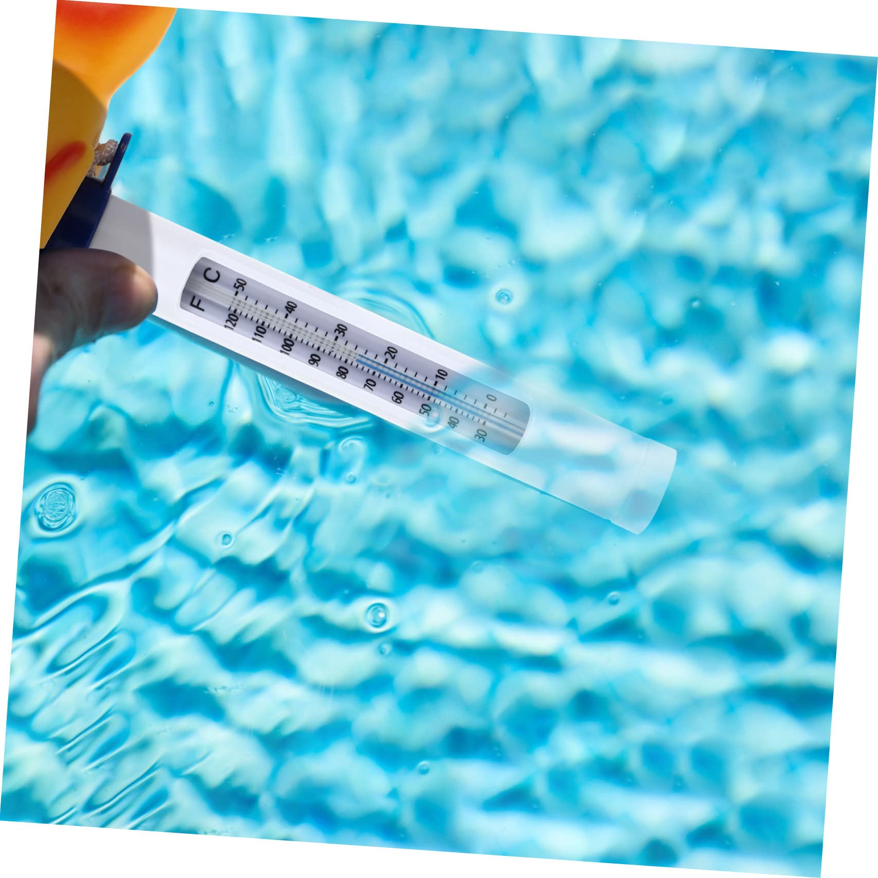 POPETPOP 4pezzi Termometro Galleggiante Per Piscina Misuratore Fahrenheit Per e Vasche Idromassaggio