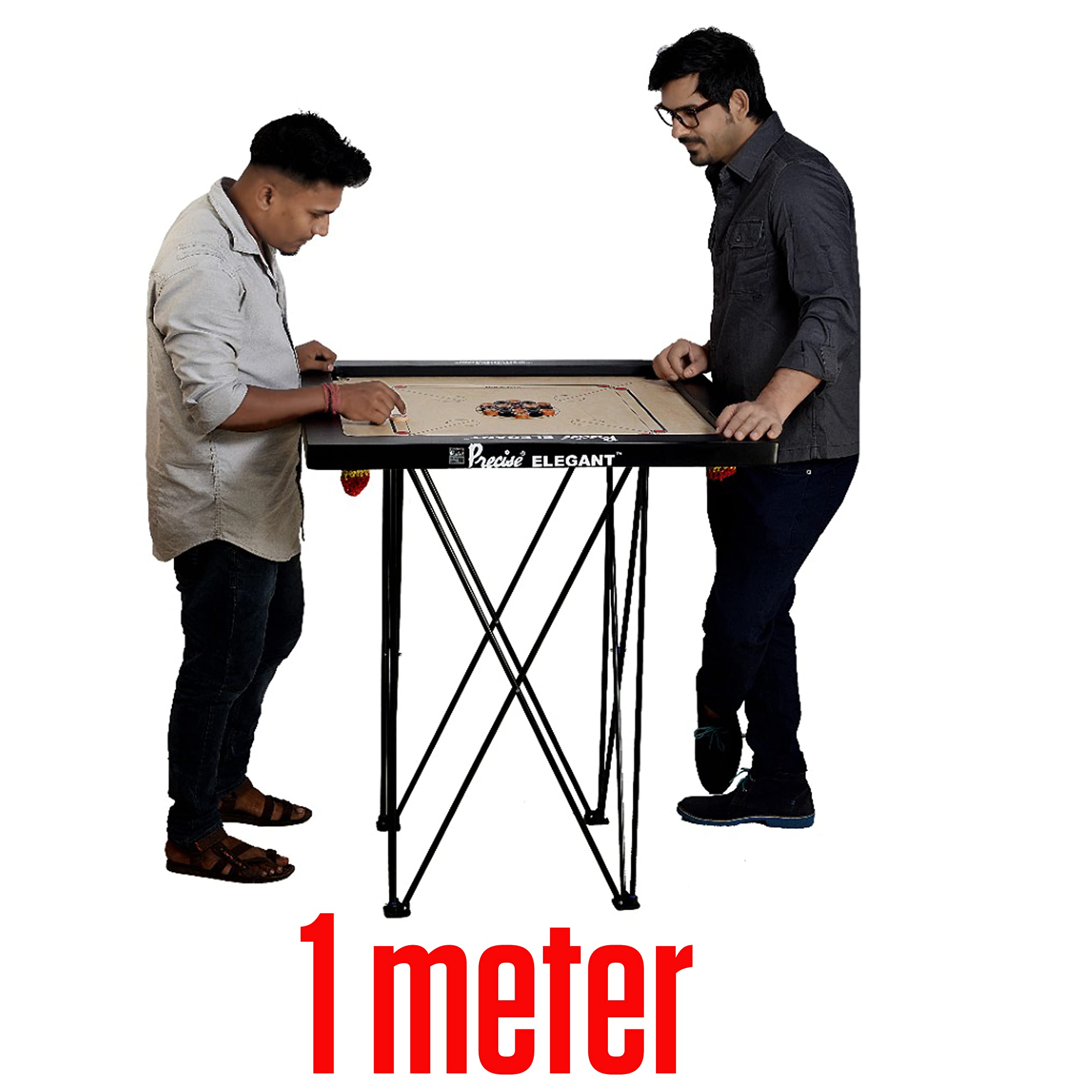 Precise Carrom – Pieghevole – Altezza 1 metro unico e speciale – produttore campione del mondo – senza tavola