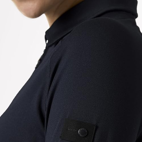 Vista 8 de HORZE Tiana Equestrian - Polo de entrenamiento de manga larga con malla para mujer