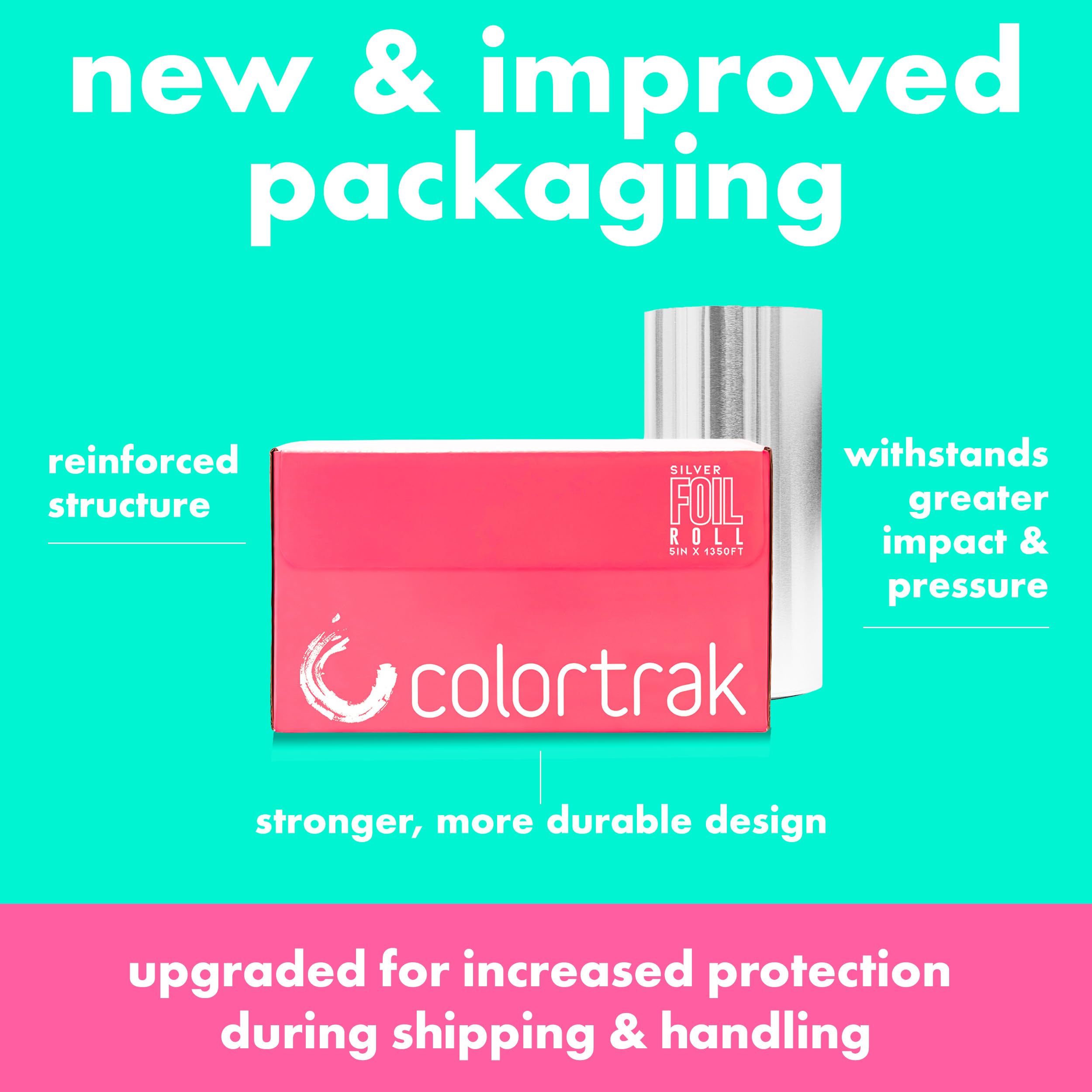 Colortrak Professional Silver Hair Highlighting Foil Roll