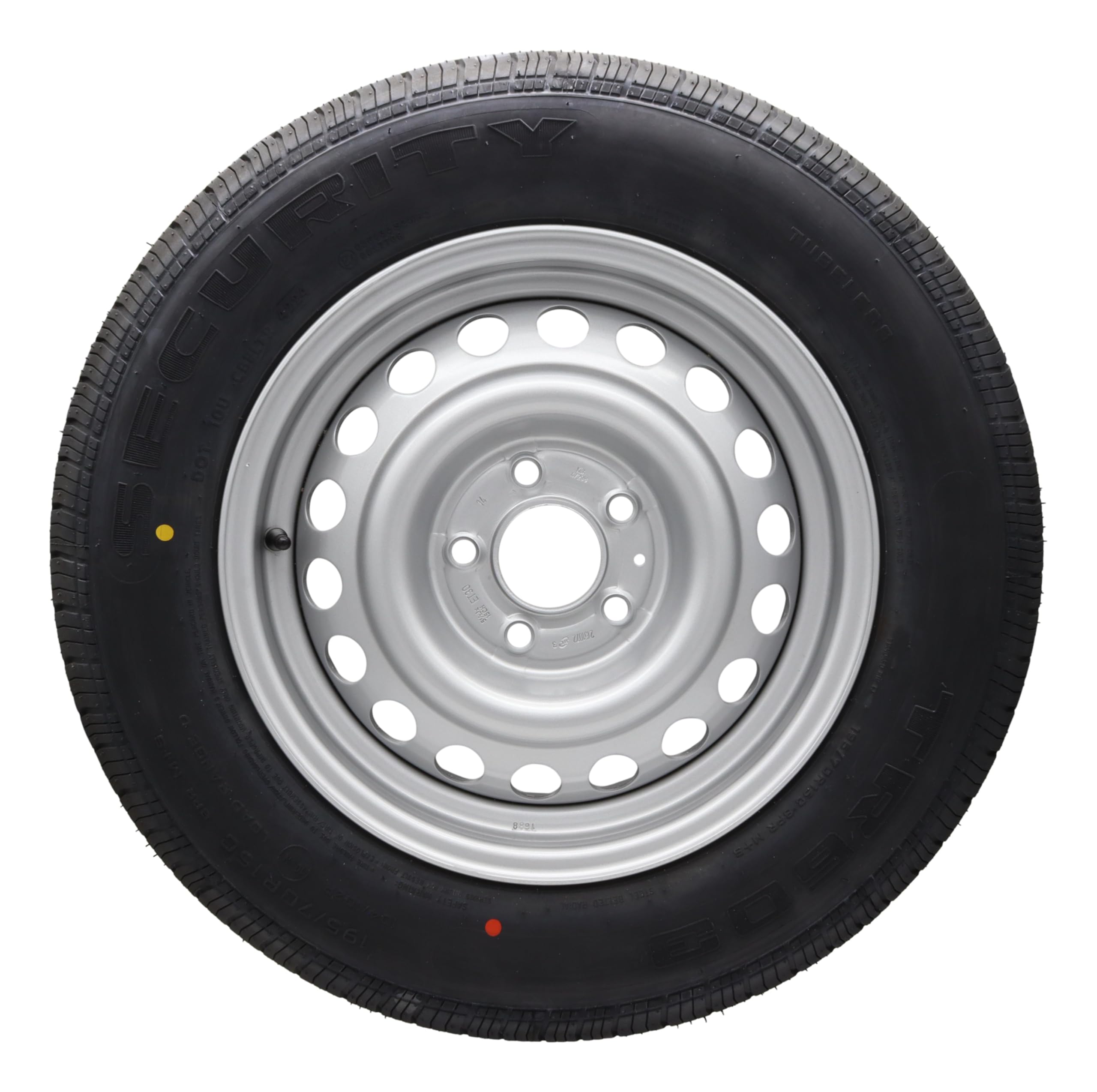 p4U Ruota completa | 195/70R15C 5,5Jx15 112x5 8PR TR603 ET30 - Rimorchio ruota rimorchio, m