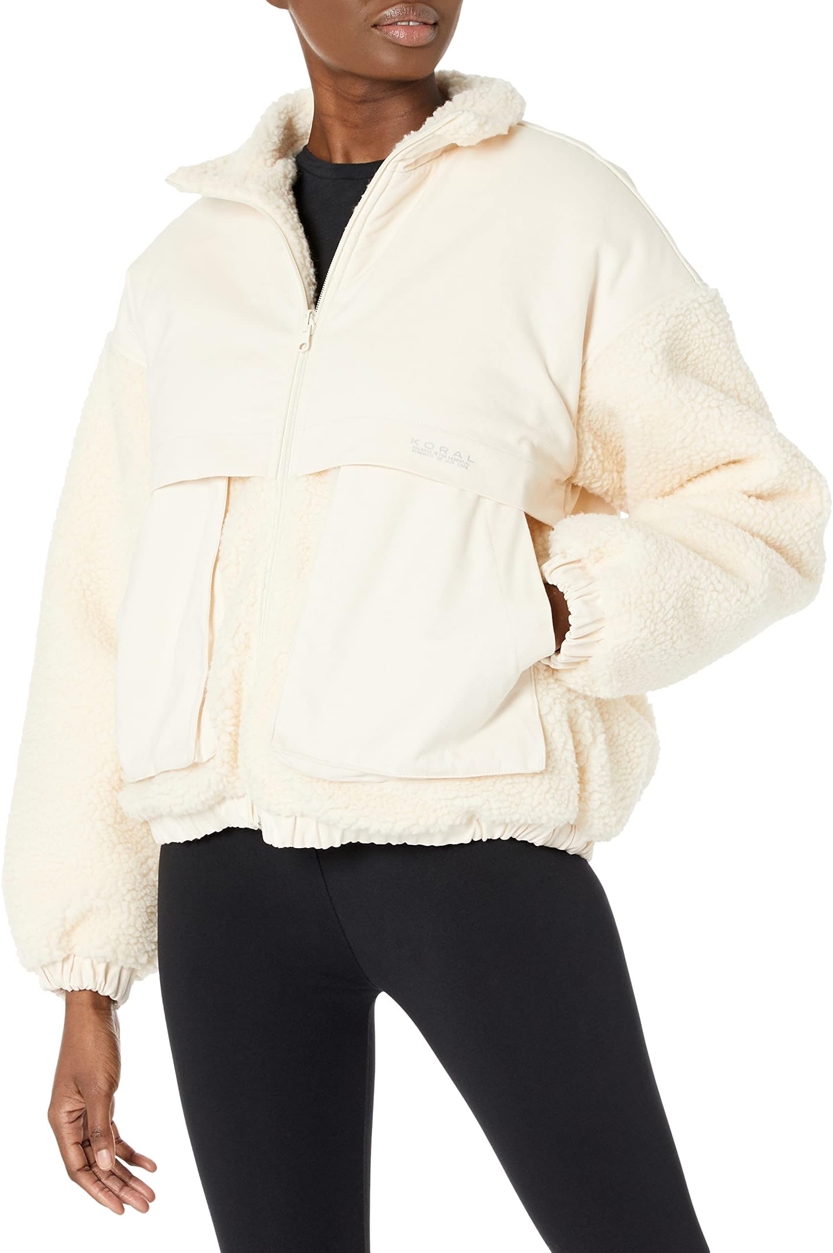Koral womens Aina Faux Sherpa Rev Jacket Jacket
