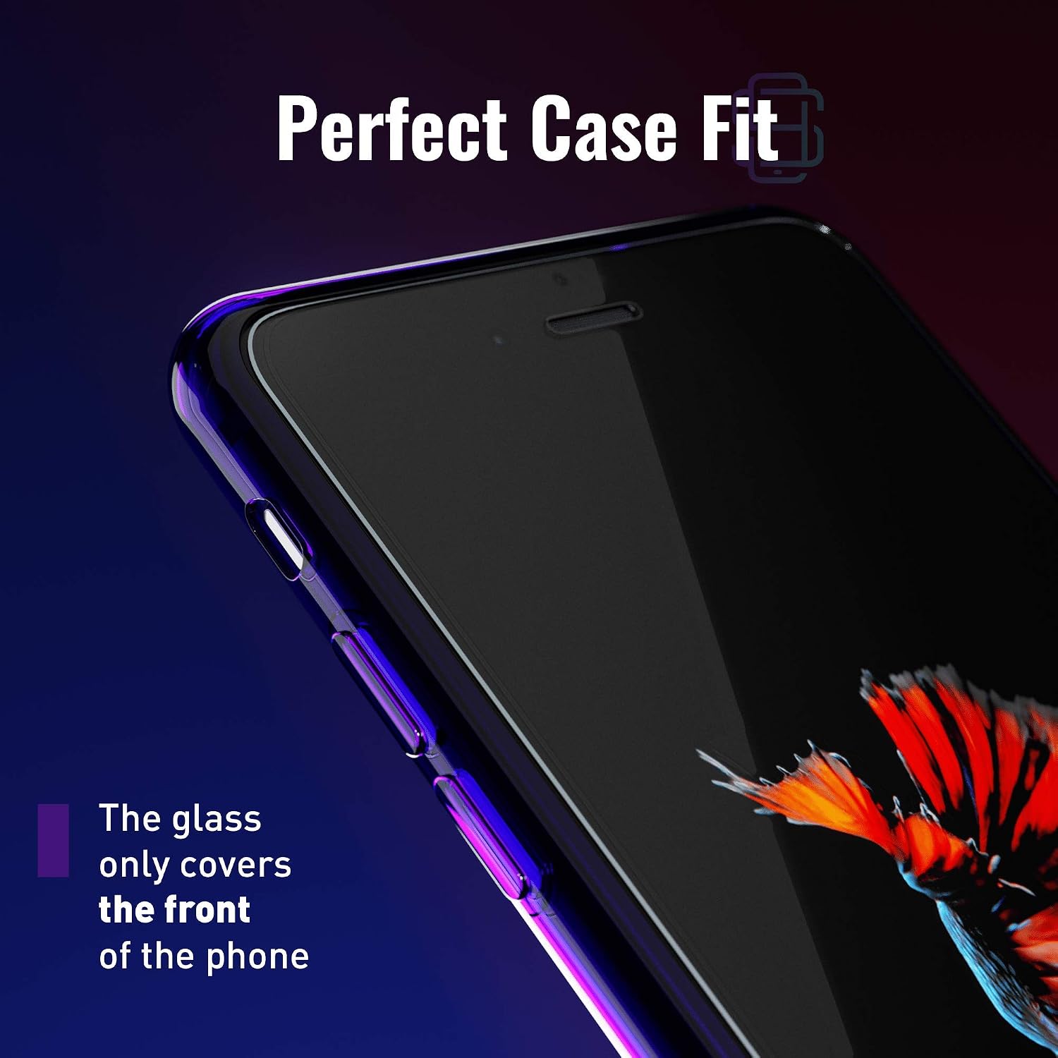 Defenslim iPhone 6s Screen Protector [2-Pack] with Easy Auto-Align Install Kit - Tempered Glass for iPhone 6s, 6 (4,7") - New Glass with Your Next Phone