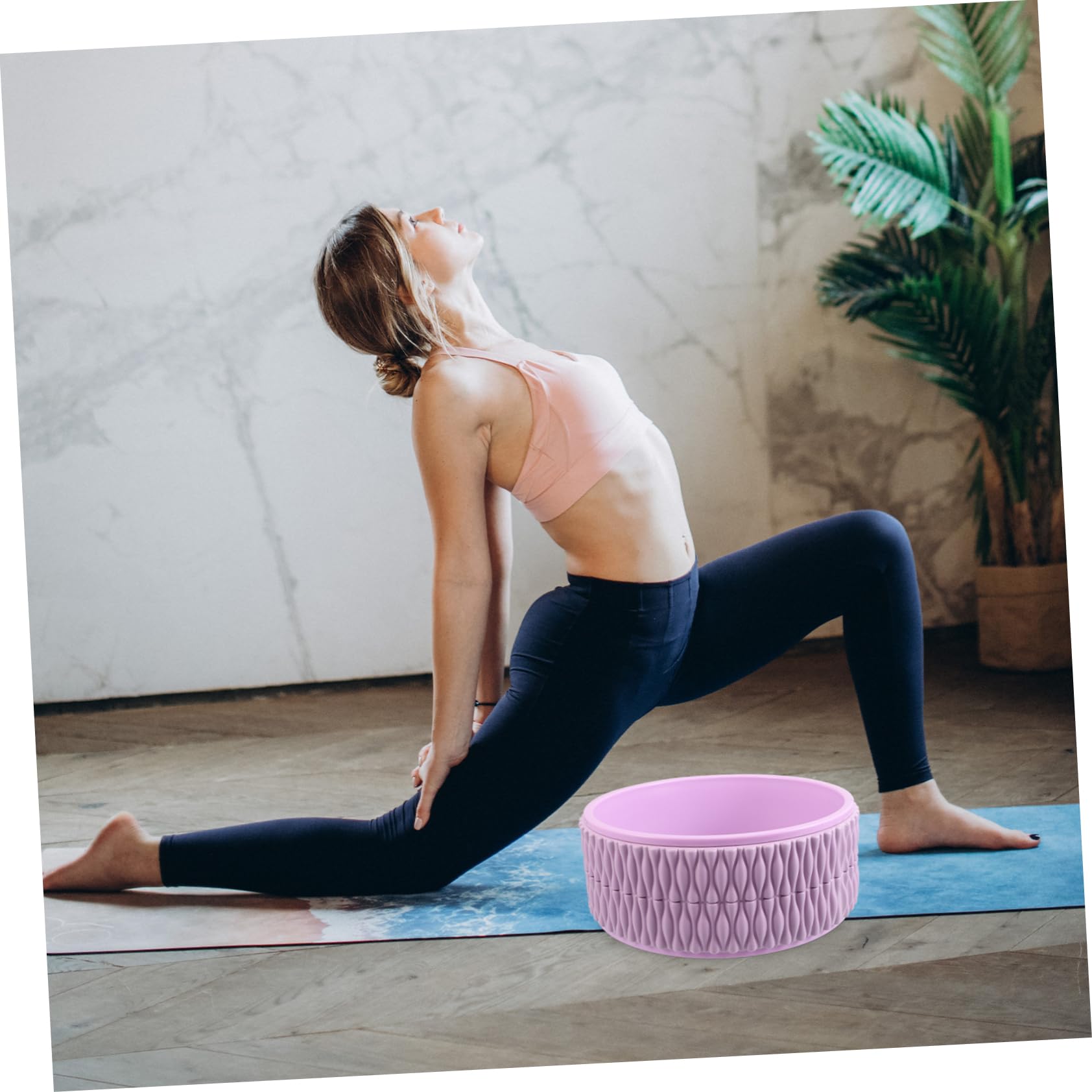 Didiseaon Ruota Yoga in Eva Multifunzionale per Pilates e Fitness
