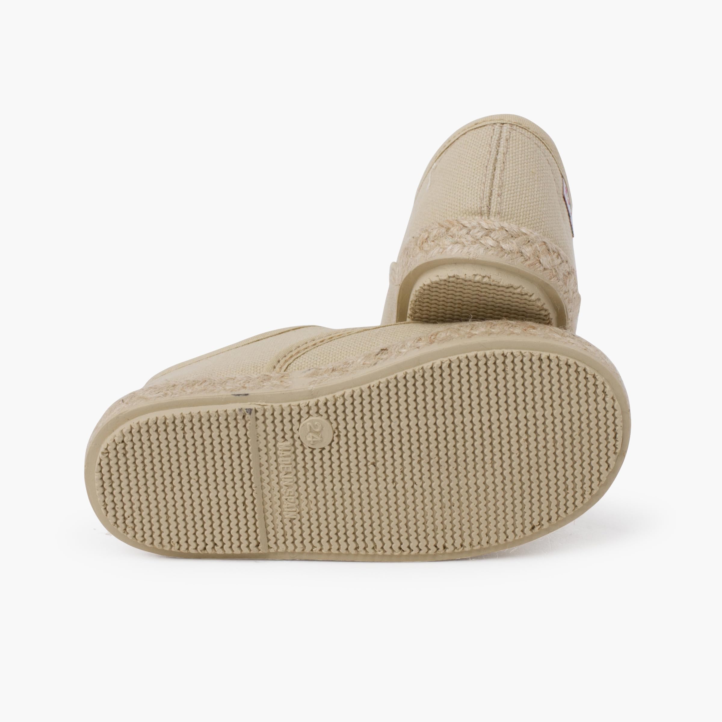 Pisamonas Sneakers in Tela con Lacci E Suola Espadrillas
