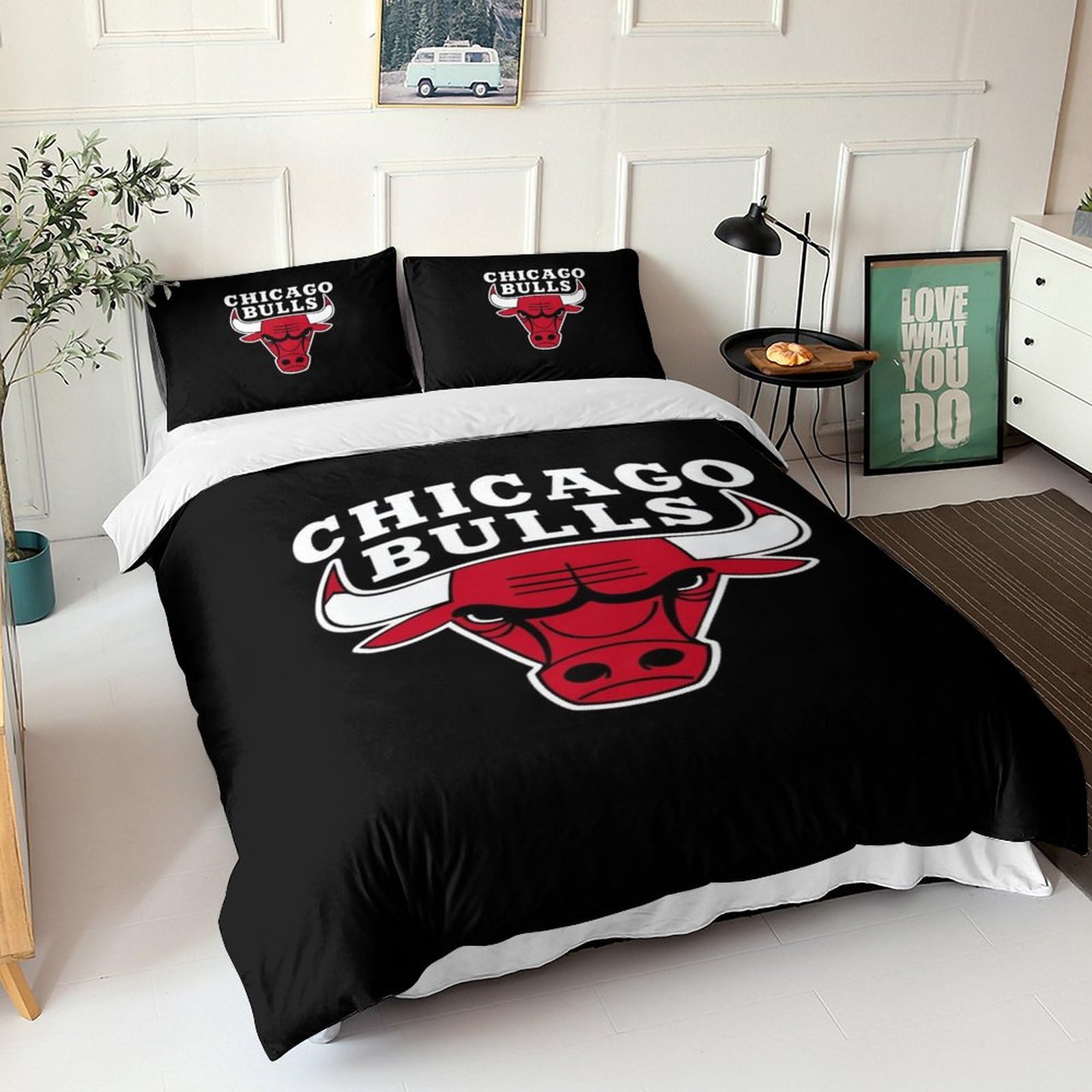 Coperta NBA Chicago Bulls In Pile - 100x150 Cm | Morbida, Calda, Ufficiale | Per Casa E Campeggio - Foto 7