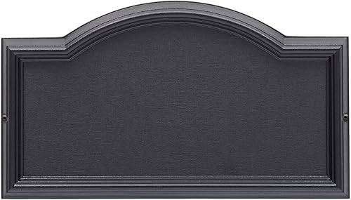 Whitehall Productos Marco estándar de pared DeSign-it para placa de arco, color negro