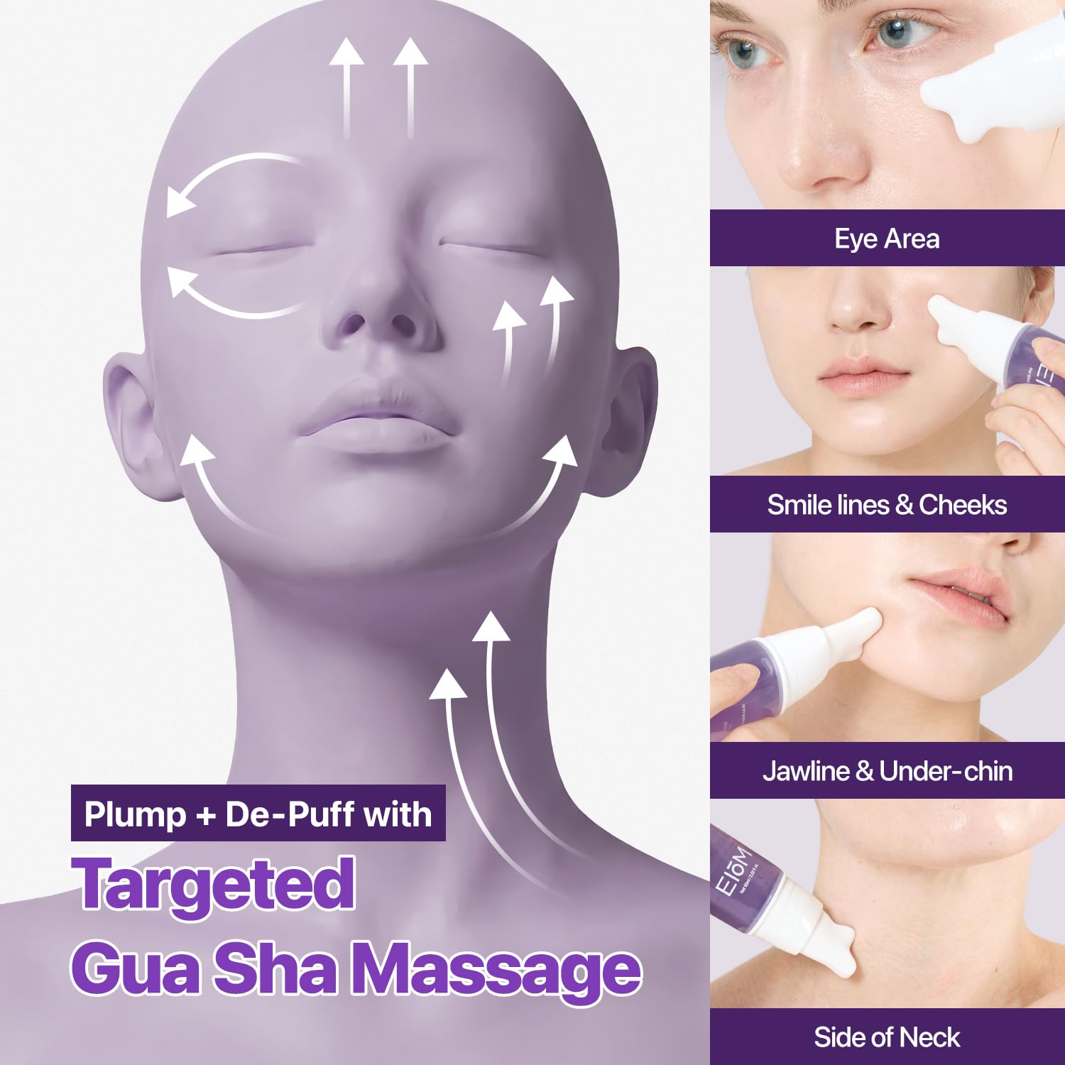 Botide Copper Peptide Sculpting Serum with Ceramic Gua Sha, 20 Peptides