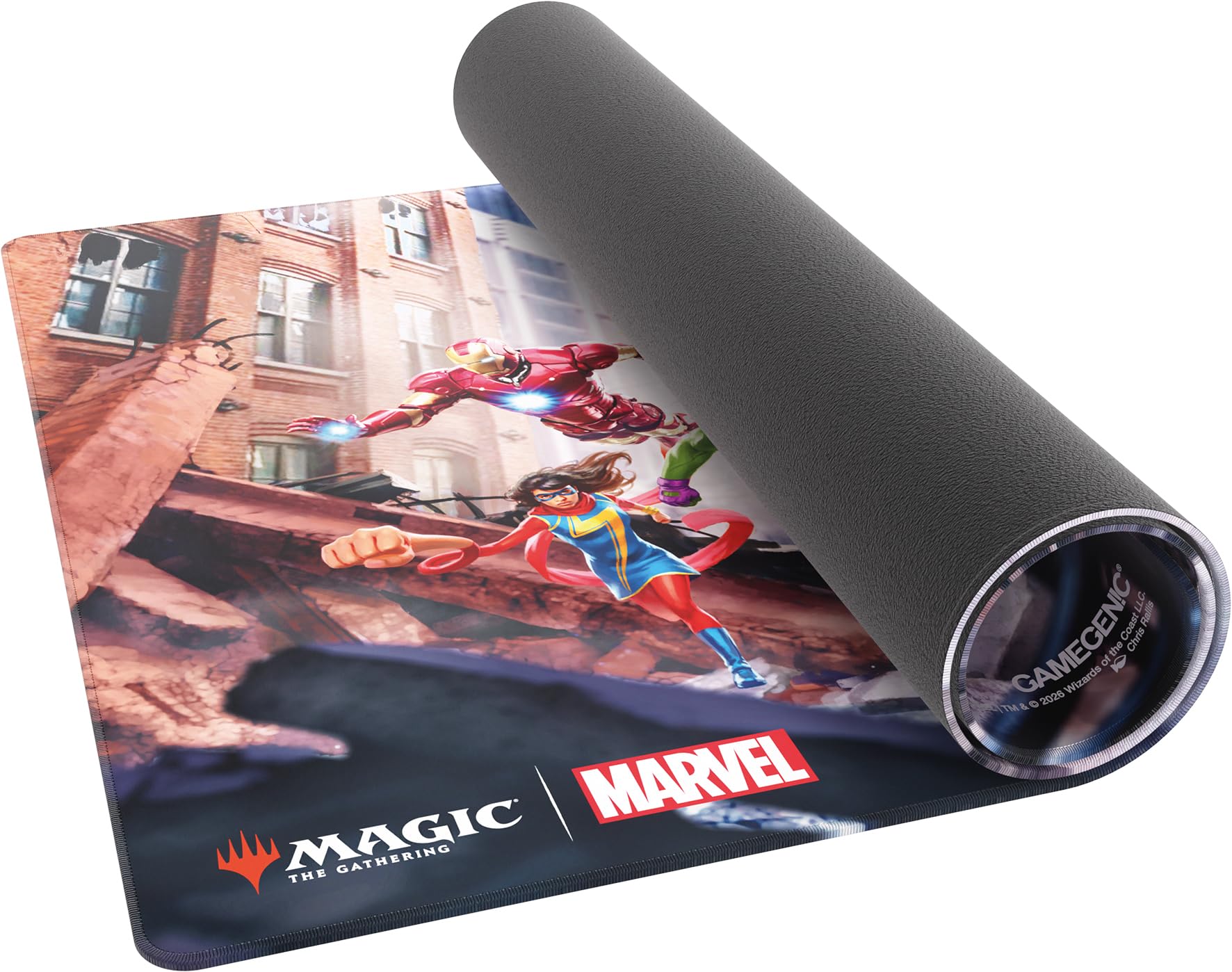 Amazon.com: Magic: The Gathering Marvel Super Heroes Shiny Playmat