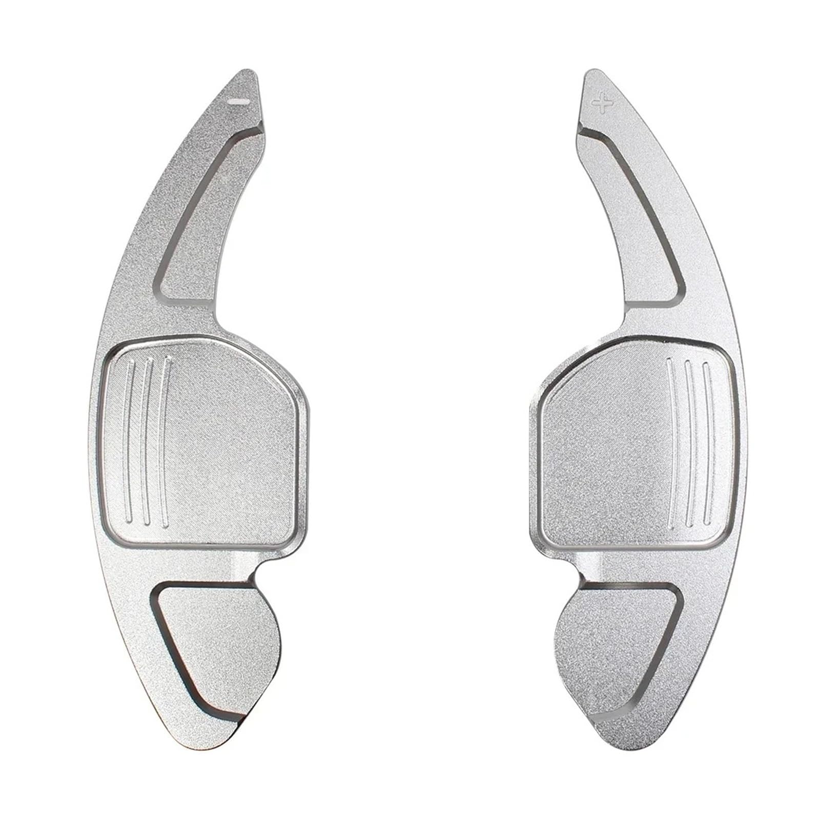 Zhangzhengyao Silver Car Steering Wheel Shifter Paddle For A3 For A4l For A5 For A6l For A7 For A8 For S5 For S6 For S7 For S8 Car Steering Wheel Paddle Shift Extend Extension(Silver)