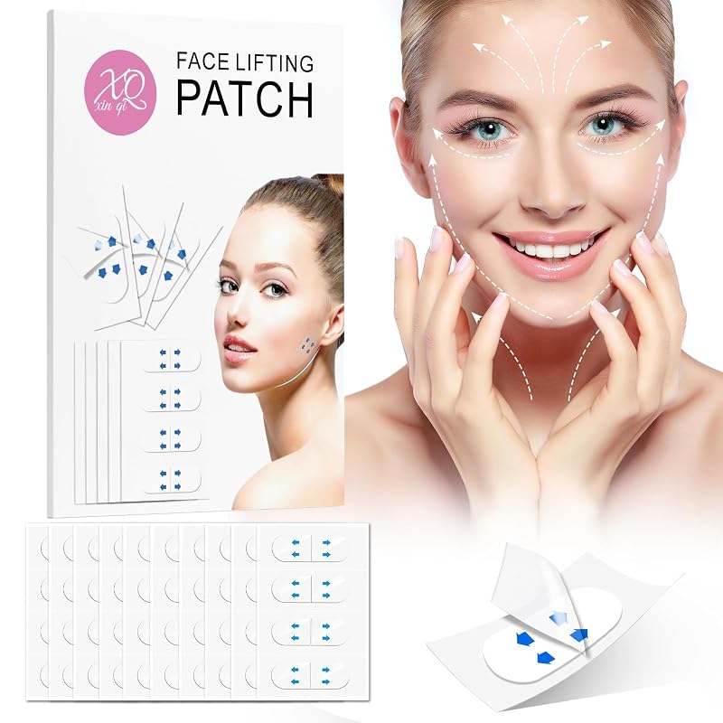 Fita adesiva facial transparente YAGUVI, 60 unidades