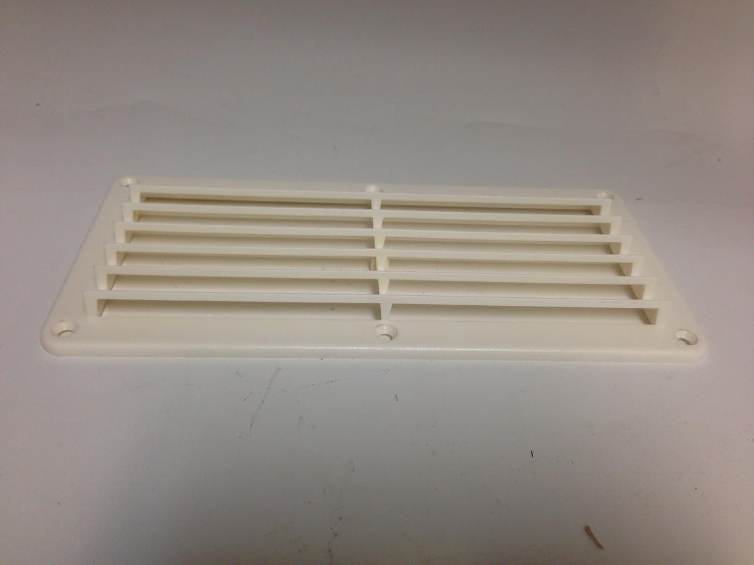 Marine Boat ABS White Ventilator Cover Plate 10 1/8" X 4 7/8"