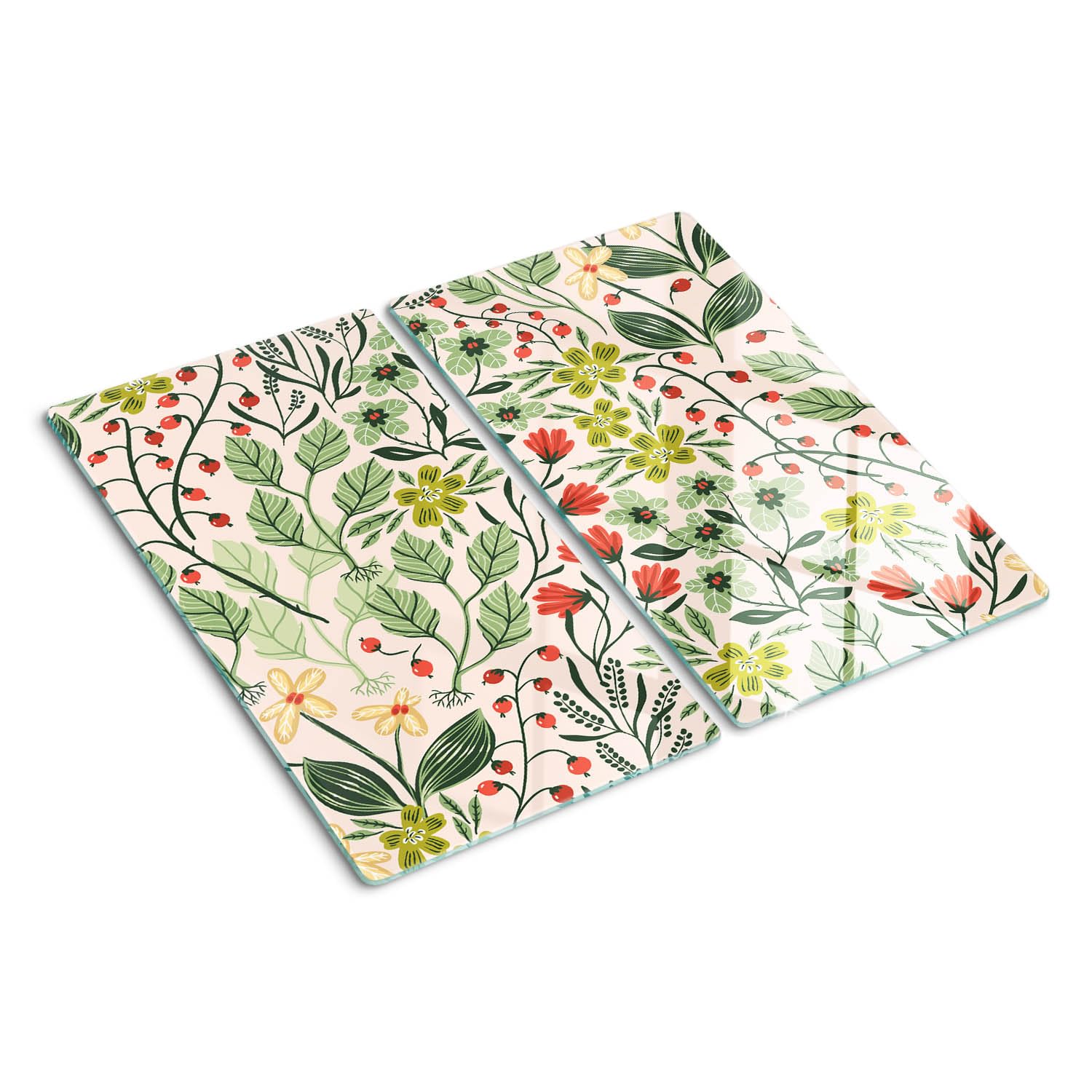 Planche à découper en verre 2x30x52 cm pour protéger le plan de travail avec élégance