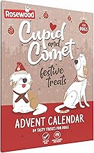 Rosewood Cupid & Comet Christmas Advent Treat Calendar for Dogs, Dog Treats