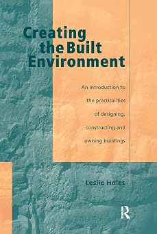 Creating the Built Environment book cover