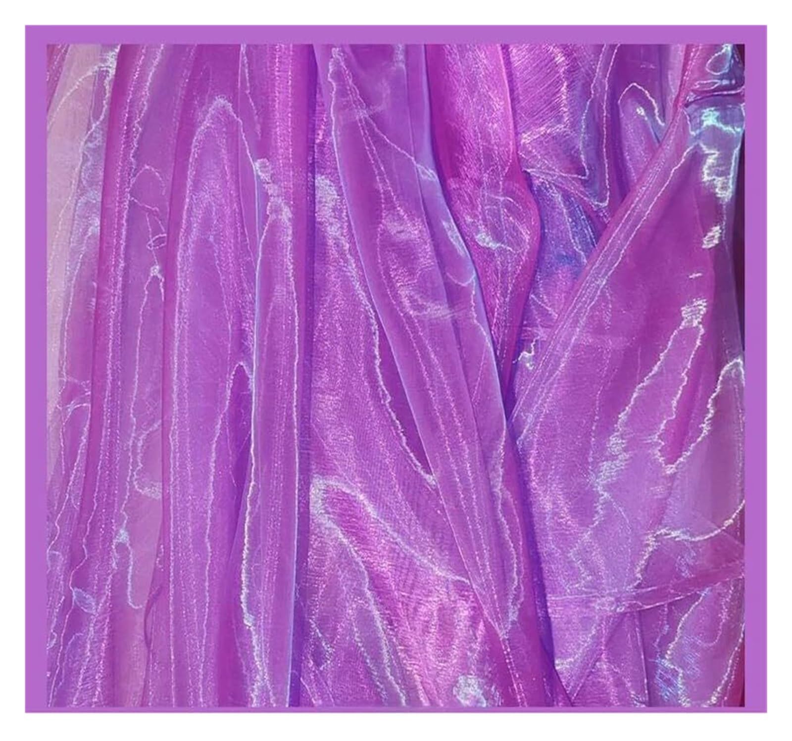 Tela de tul suave, Tela Organza Multicolor 100cm X 150cm(Yellow En8)