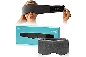SKG Slip Sleep Mask: Ultimate Darkness for Restful Slumbers