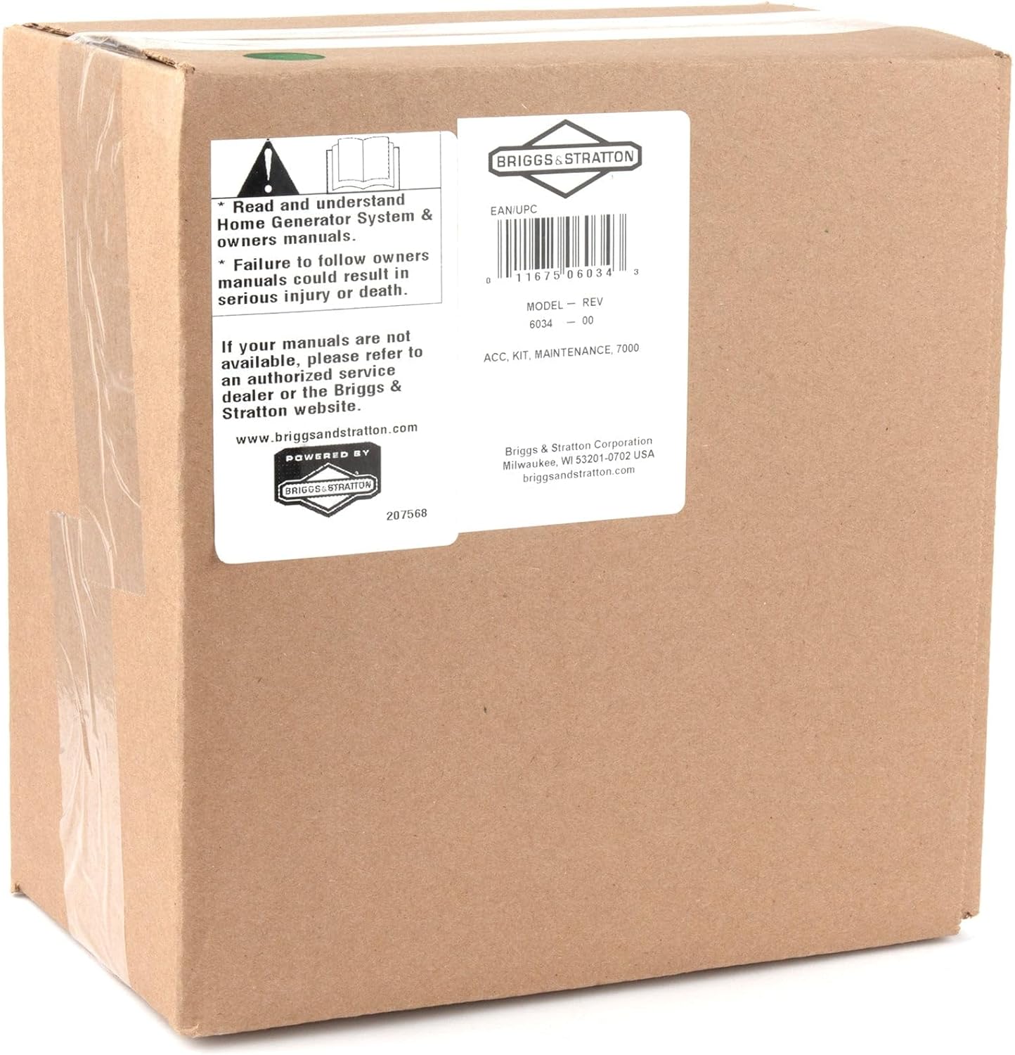 Briggs & Stratton 6034 Standby Generator Maintenance Kit, 7,000-Watt Generators