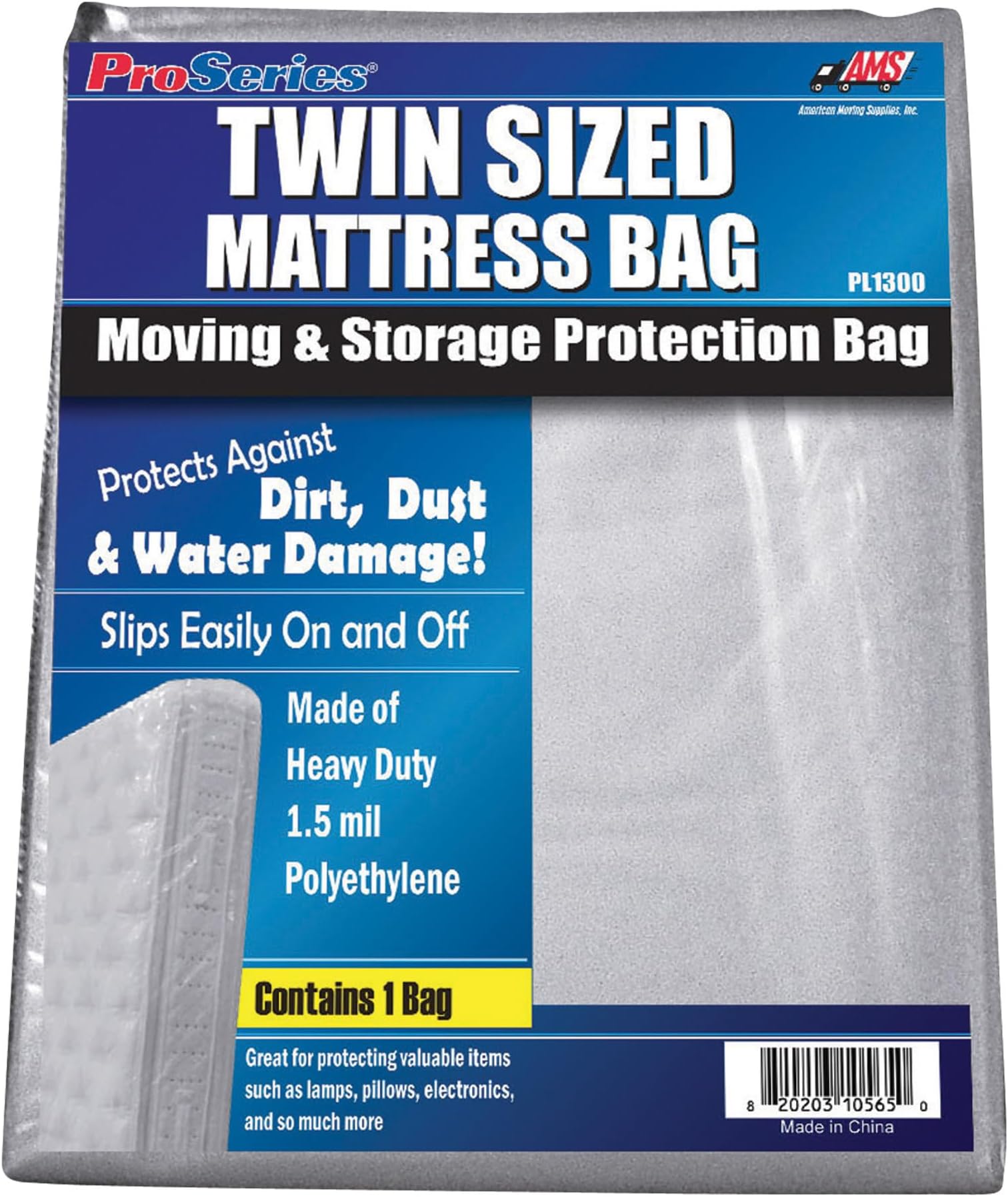 Buy the American Moving Supplies PL1300 Mattress Bag - Twin