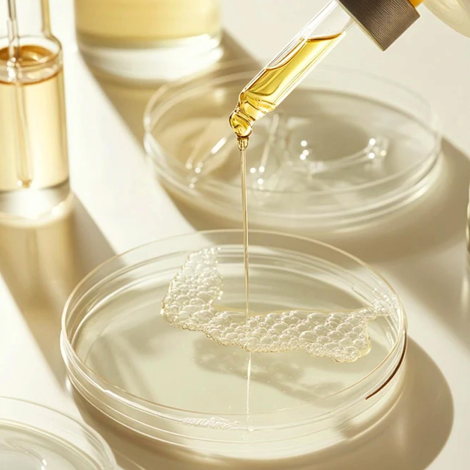 MIVIDE Lot de 10 boîtes de Pétri en verre avec couvercle, 90 x 20 mm, en verre borosilicate, boîte de Pétri stérilisée, transparente, pour écoles et culture de laboratoire, levure bactérienne