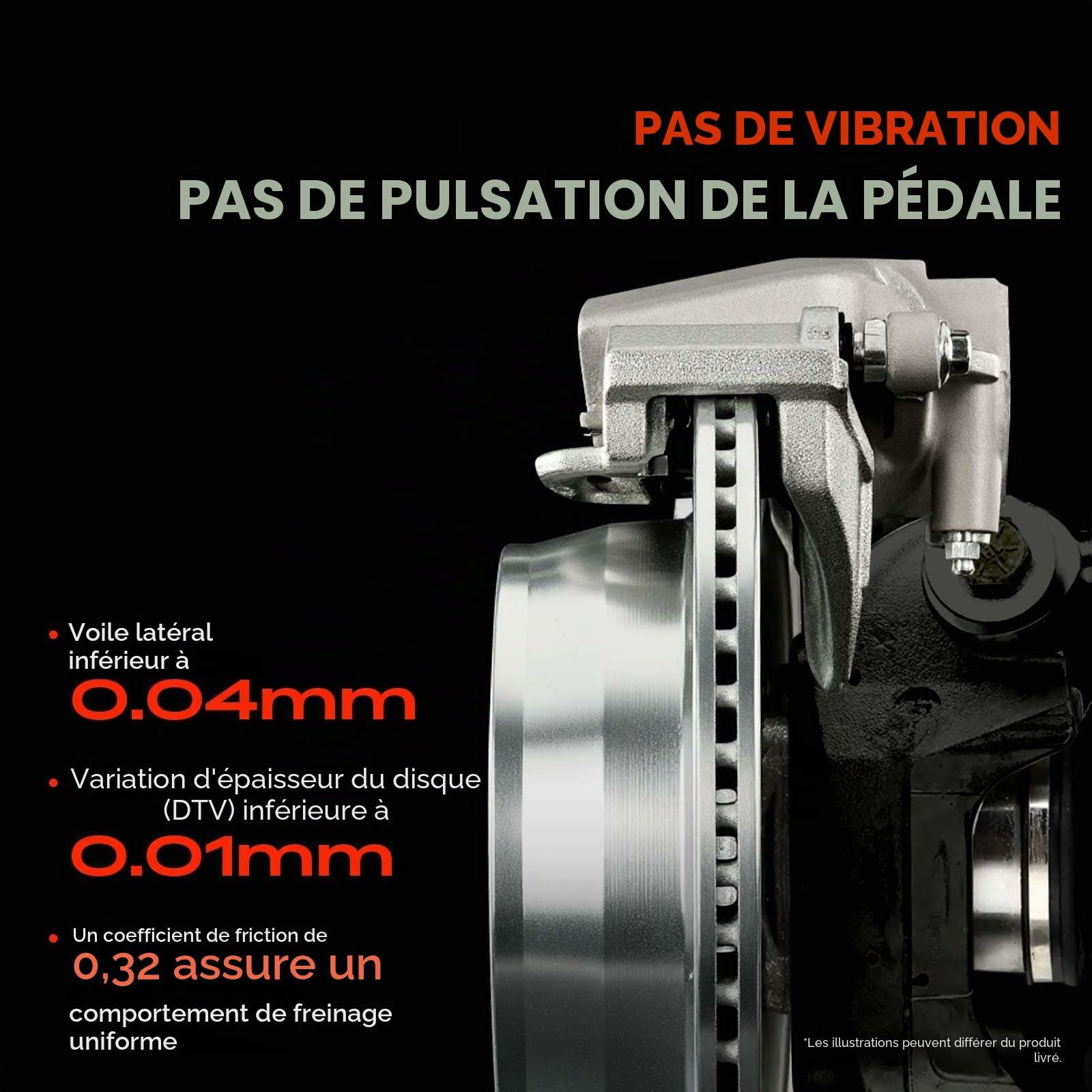 Frankberg 2 disques de frein avant ventilés ⌀258 mm 402062212R, 402067615R