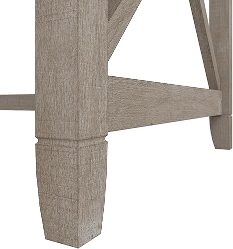 Miniatura 89 de Bush Furniture Key West - Escritorio de 48 W en nogal gris oscuro Gris Oscuro Nogal,gris (cape cod gray),Roble blanco de lino.,cereza bing,Roble
