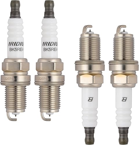 Miniatura 2 de Bujía de iridio 4 PCS BKR5EGP 7090 BKR5EIX11 5464 Compatible con ACURA CHEVROLET CHRYSLER DODGE FORD GEO HONDA HUYNDAI INFINITI ISUZU JAGUAR KIA
