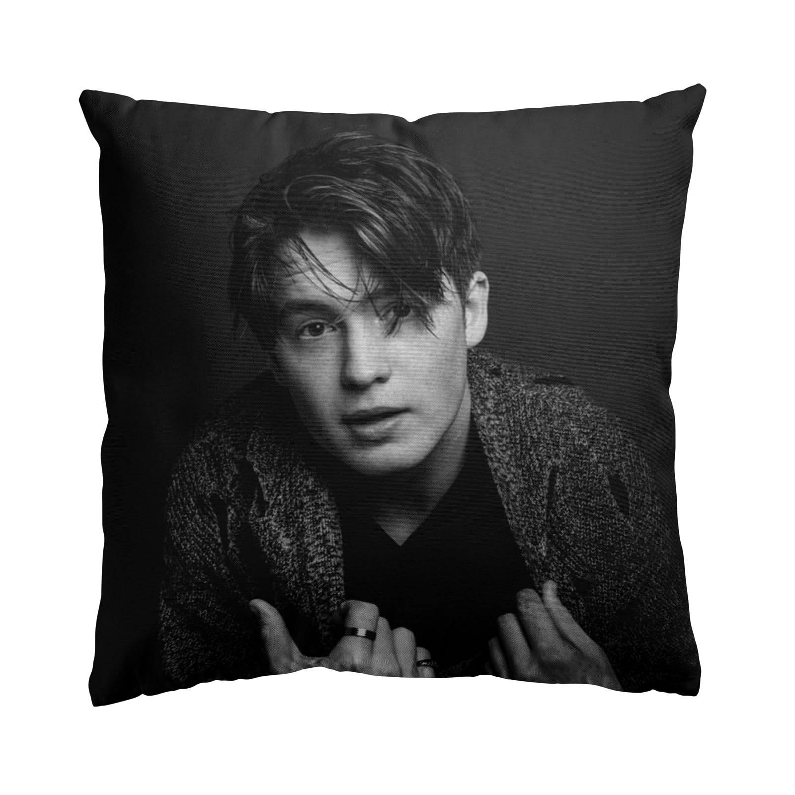 Jschlatt Kit Connor Throw Pillow Covers, Cushion Covers, Pillow Cases, Pillowcases 18'' x 18'' (45cm x 45cm)