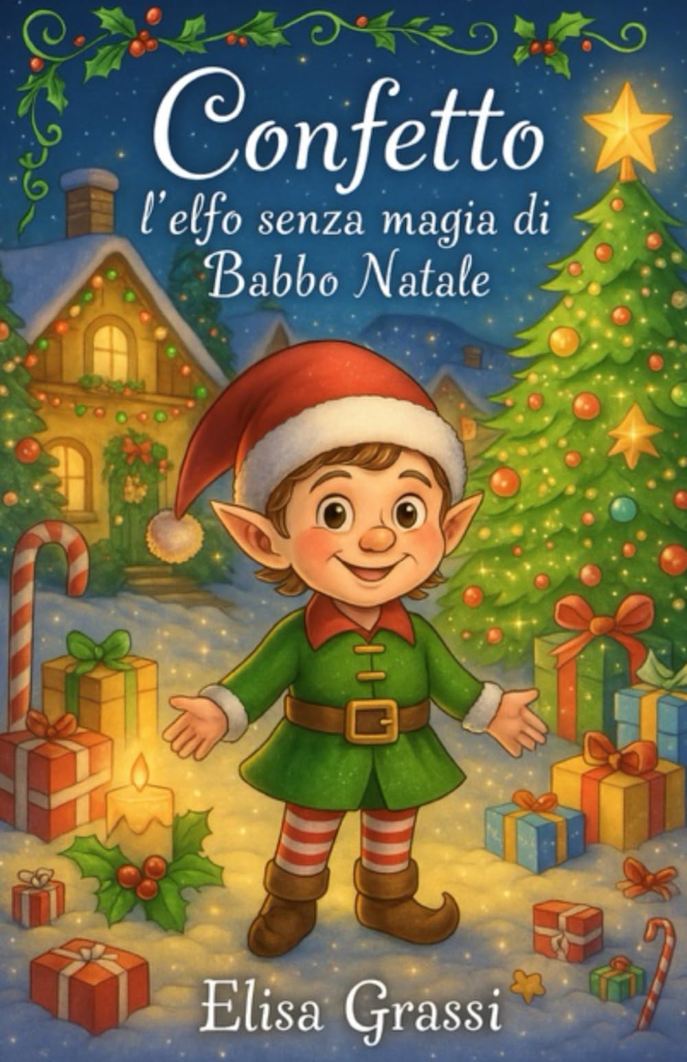 Confetto l’elfo senza magia di Babbo Natale