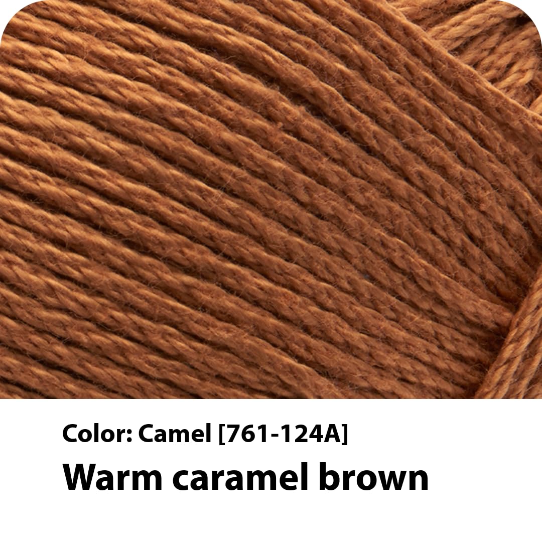 Amazon.com: Lion Brand 24/7 Cotton Yarn, Lightweight Yarn for