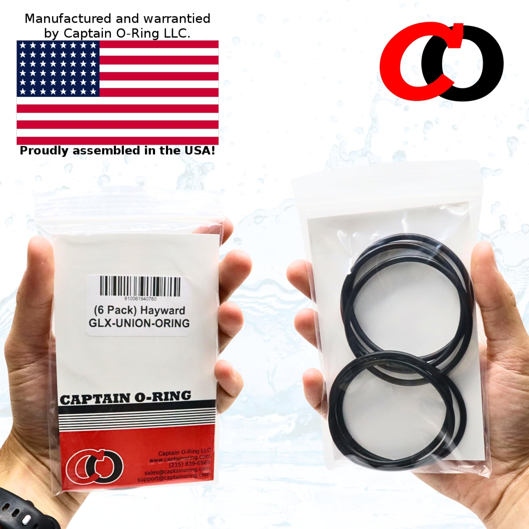 Amazon.com: Captain O-Ring - GLX-Union-ORING Replacement O-Rings