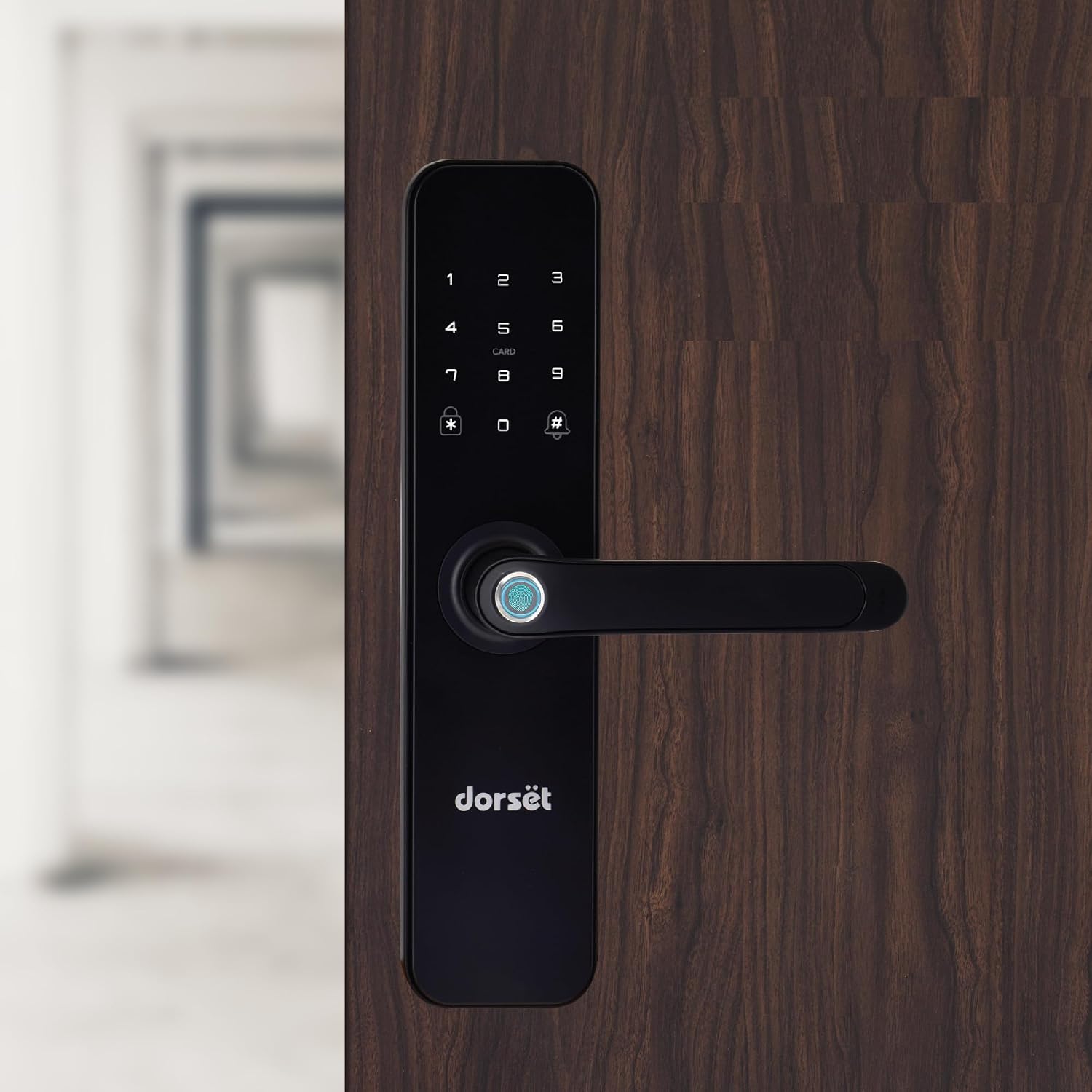 Dorset DG 202 Smart Lock for Home Main Door | inbuilt WiFi | Fingerprint, PIN, RFID Card and Key Access | Digital Lock for... - Review, Price and Buying Guide