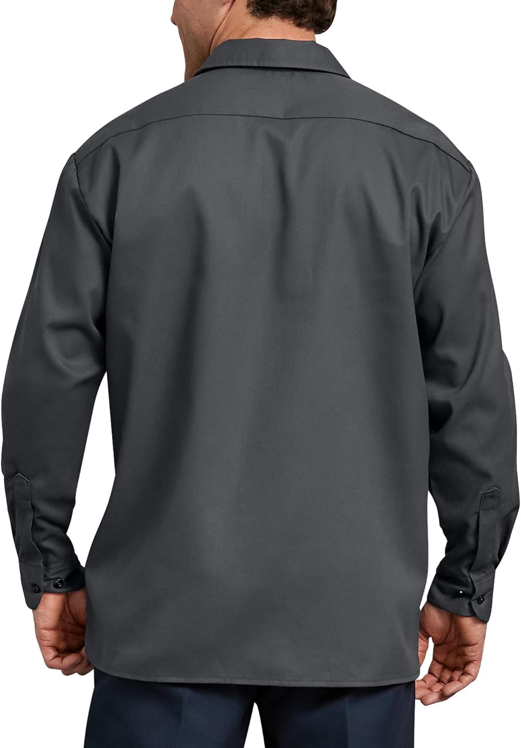 Dickies Mens Flex Relaxed Fit Long Sleeve Work Shirt - Image 2