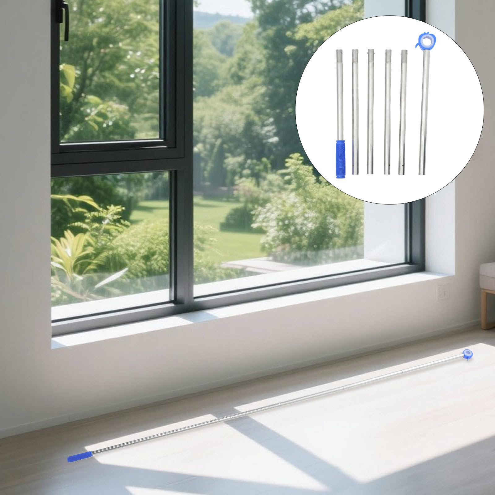 Fensteröffner 6 Stück 2, 24m aus Metall und Kunststoff