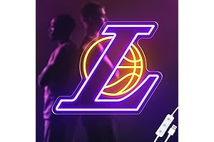 Exclusive Los Lakers Men Gifts: Basketball Neon Sign