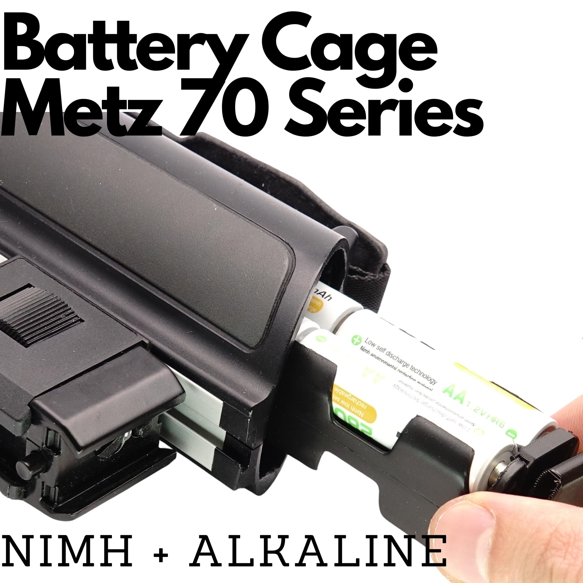 Batterieadapter für Metz 76 MZ-5, 70 MZ-4, 50 MZ-5