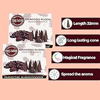 Vista 40 de TRUMIRI Copal Incense Cones - Total 20 Cone Incense - Dual Pack of 10 Insence Cones - Incense Cones Scented - Cone Incense Scents - Insense Cones