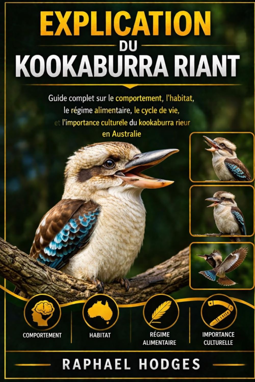 EXPLICATION DU KOOKABURRA RIANT: Guide complet sur le comportement, l'habitat, le régime alimentaire, le cycle de vie et l'importance culturelle du kookaburra rieur en Australie