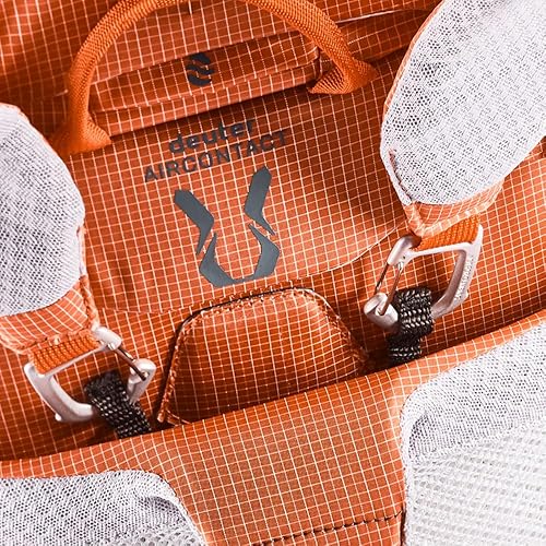 Miniatura 12 de Deuter Aircontact Ultra 45+5L SL Mochila de senderismo para mujer - Sienna-Paprika Pimentón Siena,Seagreen-azul