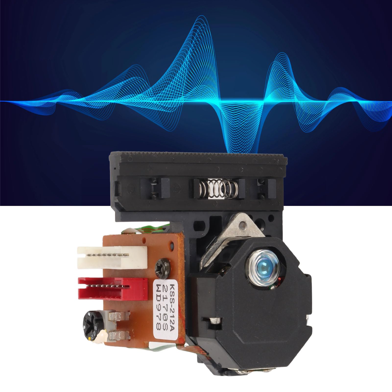 Pieza de Reparación de Repuesto de Lente óptica, Lente óptica de Reproductor KSS 210A 212B 150 con Alta Estabilidad para Mecanismo de CD/VCD