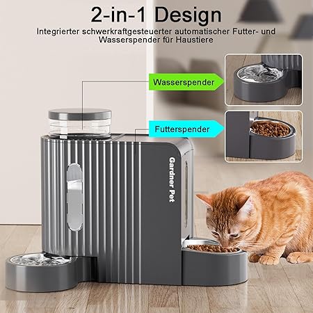 Gardner Pet Automatischer Futterspender für Katzen/Hunde Gardner Pet Automatischer Futterspender für Katzen/Hunde