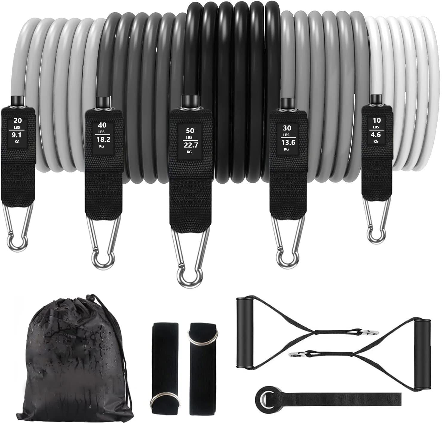 See full amazon price history chart for LAFILLETTE Natural Rubber Resistance Bands Set, Exercise Bands With Door Anchor, Handles, Carry Bag, Ankle Straps For Resistance Training, Physical Therapy, Home Workouts, Muscle Training, Shape Body LAFILLETTE Natural Rubber Resistance Bands Set, Exercise Bands With Door Anchor, Handles, Carry Bag, Ankle Straps For Resistance Training, Physical Therapy, Home Workouts, Muscle Training, Shape Body (B0BQYRYXB1) Amazon Price History, Amazon Price Tracker