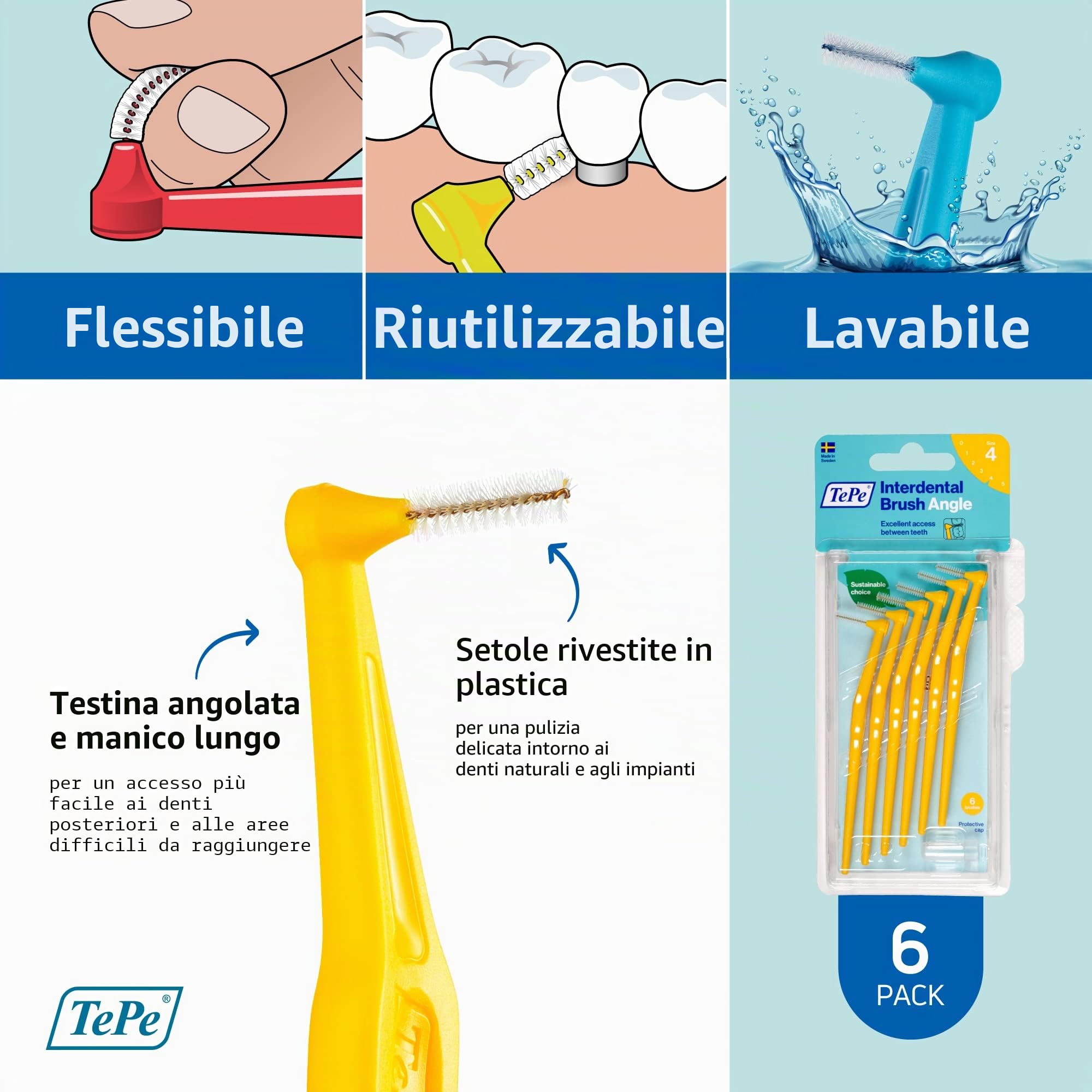 Tepe Manual Toothbrushes - 150 ml