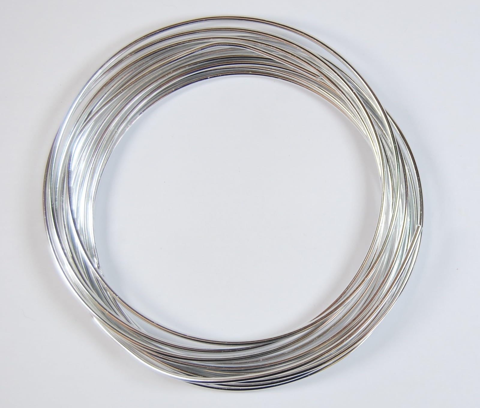 Celloexpress Silver Aluminium Craft Wire - 2Mm X 5M (Diameter X Length) - Aluminium Wire 12 Guage (Silver)