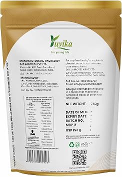 YUVIKA Bijabol | Hirabol | Murmukhi - Francun - Commiphora Myrrha Nees (50 Grams)