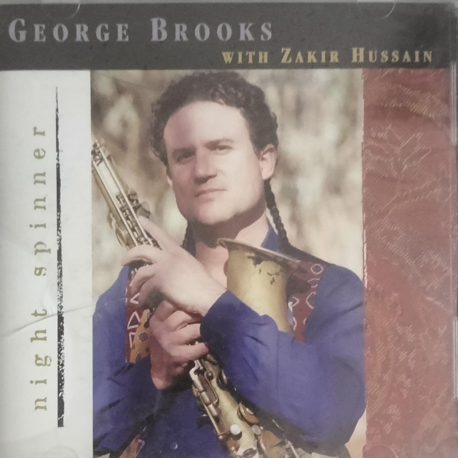 DKD Night Spinner by GR. Brooks with Zakir Hussain Audio cd-image-2