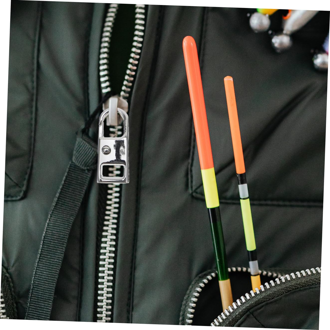 STOBOK 48piezas Kit De Reemplazo De Tiradores De Cremallera Para Ropa y Mochilas Cabezas De Cremallera De Reparación Para Accesorios De Viaje