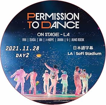 BTS 防弾少年団 (バンタン) ライブ DVD×2 K-POP DVD】BTS PERMISSION TO DANCE ON STAGE(2枚SET)☆【日本